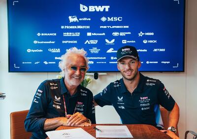 Formula 1, Pierre Gasly rinnova con Alpine fino al 2028. Briatore: È il nostro pilota di punta