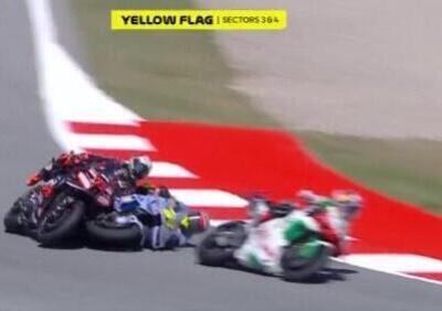 MotoGP 2025. GP della Catalogna. Penalizzati Fermin Aldeguer e Franco Morbidelli per gli incidenti nella Sprint (e anche Joan Mir) [VIDEO]