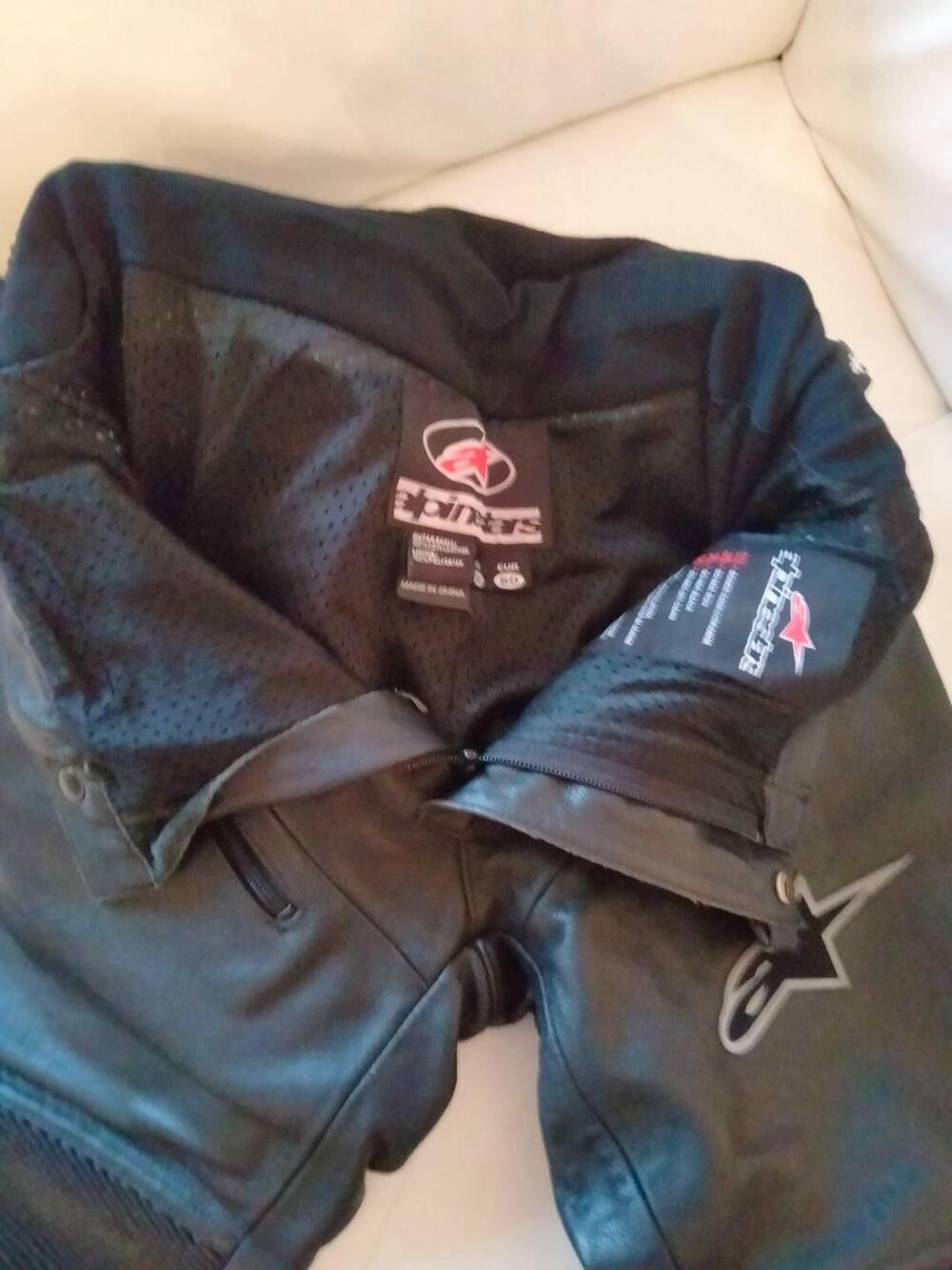 Pantaloni in vera pelle della Alpinestars (2)