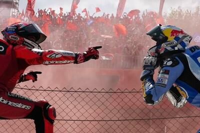 MotoGP 2025. GP della Catalogna. Alex Marquez: "Il weekend pi&ugrave; bello della mia carriera!". E su Marc: "Non ero tranquillo con lui l&igrave;"