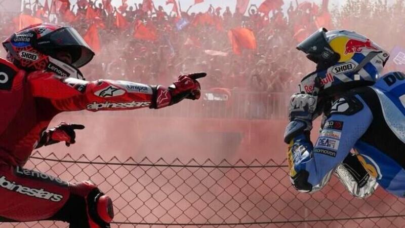 MotoGP 2025. GP della Catalogna. Alex Marquez: &quot;Il weekend pi&ugrave; bello della mia carriera!&quot;. E su Marc: &quot;Non ero tranquillo con lui l&igrave;&quot;