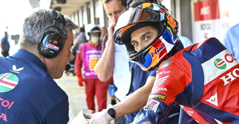MotoGP 2025. GP della Catalogna. Luca Marini, altra bella gara, 5&deg; fino al penultimo giro: &quot;Volevo prendere Acosta e ho finito la gomma dietro&quot;