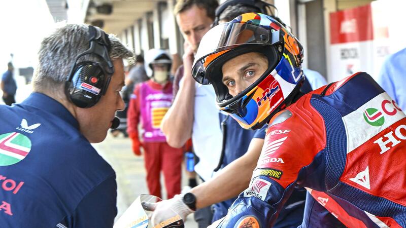 MotoGP 2025. GP della Catalogna. Luca Marini, altra bella gara, 5&deg; fino al penultimo giro: &quot;Volevo prendere Acosta e ho finito la gomma dietro&quot;