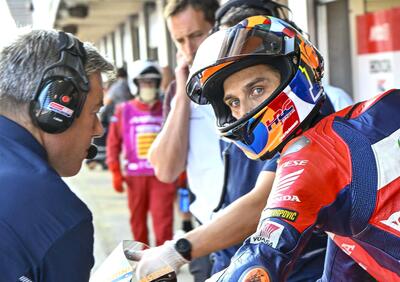 MotoGP 2025. GP della Catalogna. Luca Marini, altra bella gara, 5° fino al penultimo giro: Volevo prendere Acosta e ho finito la gomma dietro