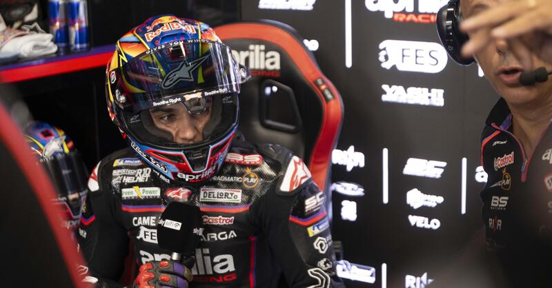 MotoGP 2025. GP della Catalogna. Jorge Martin: &quot;Il decimo posto &egrave; come un podio: ero diciottesimo, ho avuto un contatto e un problema a un dispositivo&quot;