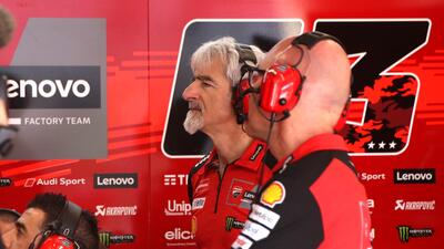 MotoGP 2025. GP della Catalogna. Gigi Dall'Igna: "Pecco si &egrave; un po' allineato agli altri piloti con la GP25". Davide Tardozzi: "Marc? Un grande campione sa quando &egrave; il momento di perdere"