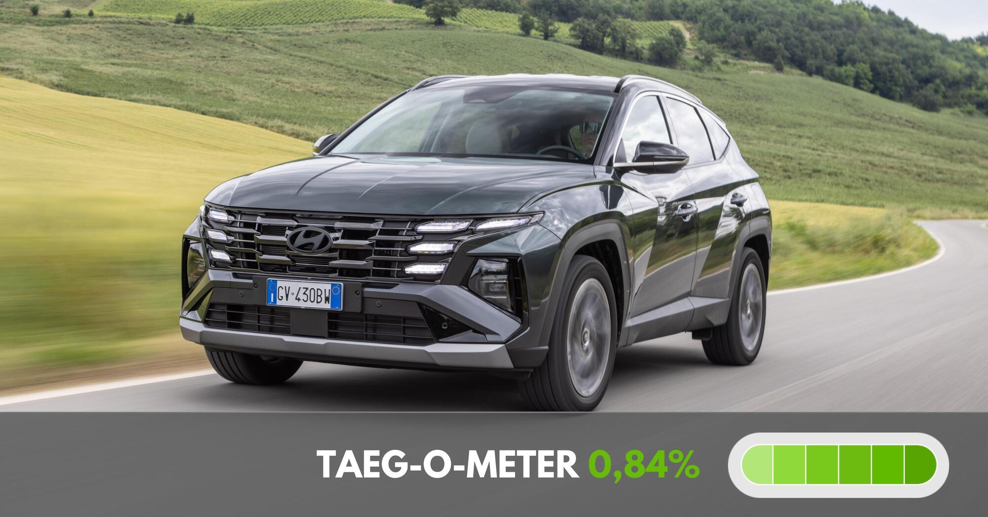Hyundai Tucson tasso zero e niente anticipo per l&#039;offerta d&#039;autunno