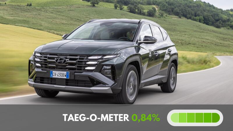 Hyundai Tucson tasso zero e niente anticipo per l&#039;offerta d&#039;autunno