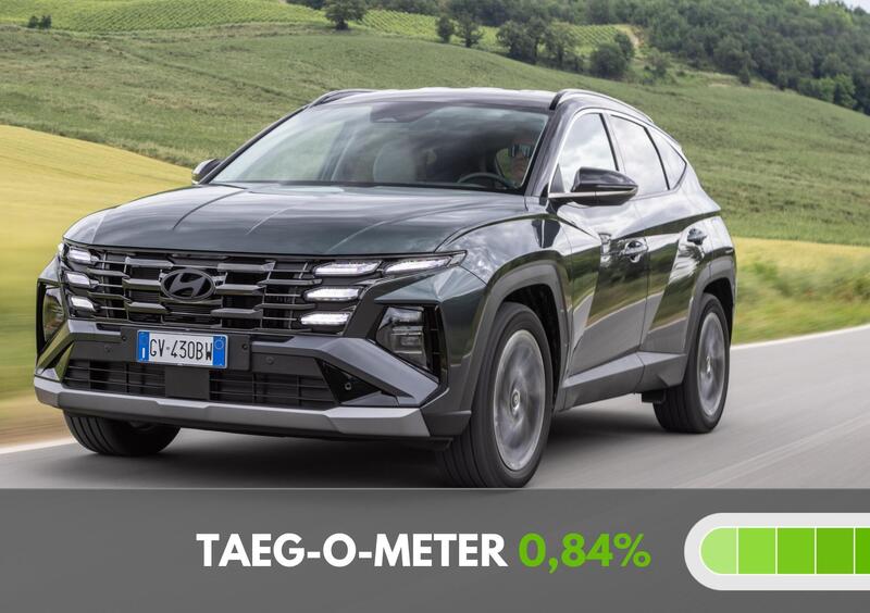 Hyundai Tucson tasso zero e niente anticipo per l&#039;offerta d&#039;autunno
