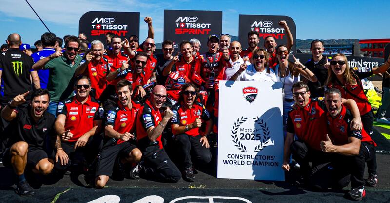 MotoGP 2025. GP della Catalogna. Ducati al sesto titolo costruttori consecutivo!