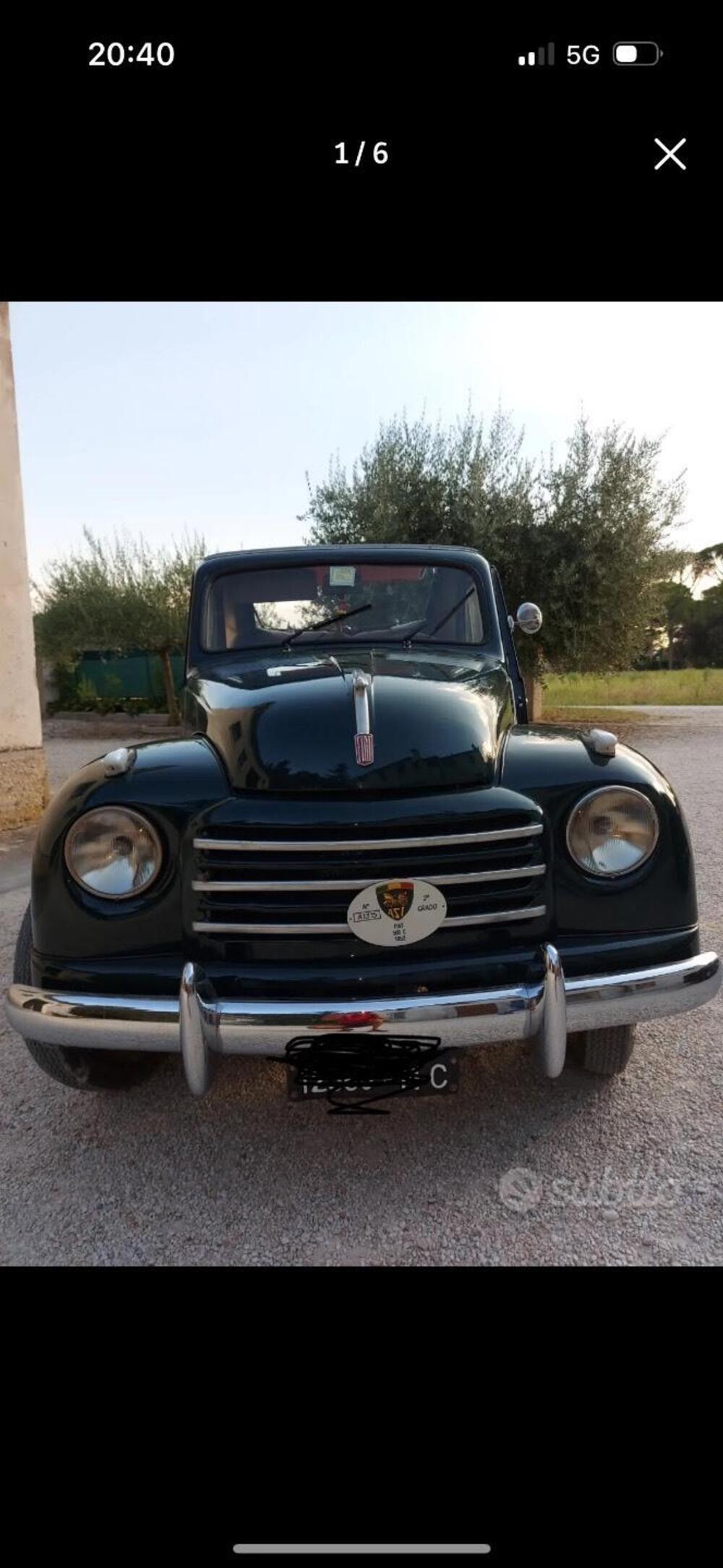 Fiat Topolino tipo c  d'epoca a Macerata (2)
