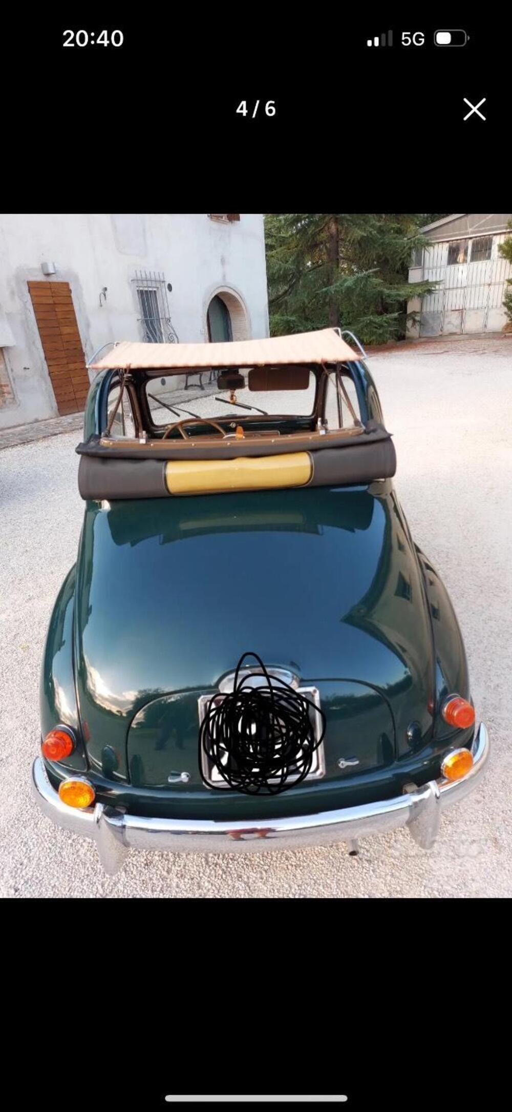 Fiat Topolino tipo c  d'epoca a Macerata (3)