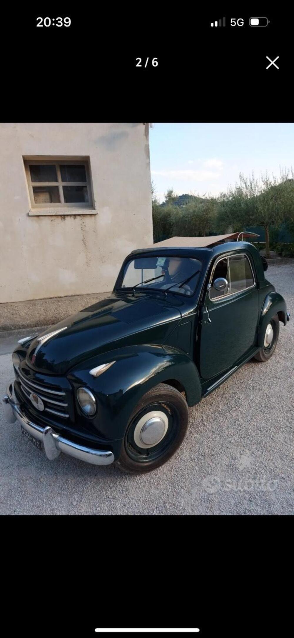 Fiat Topolino tipo c  d'epoca a Macerata (4)