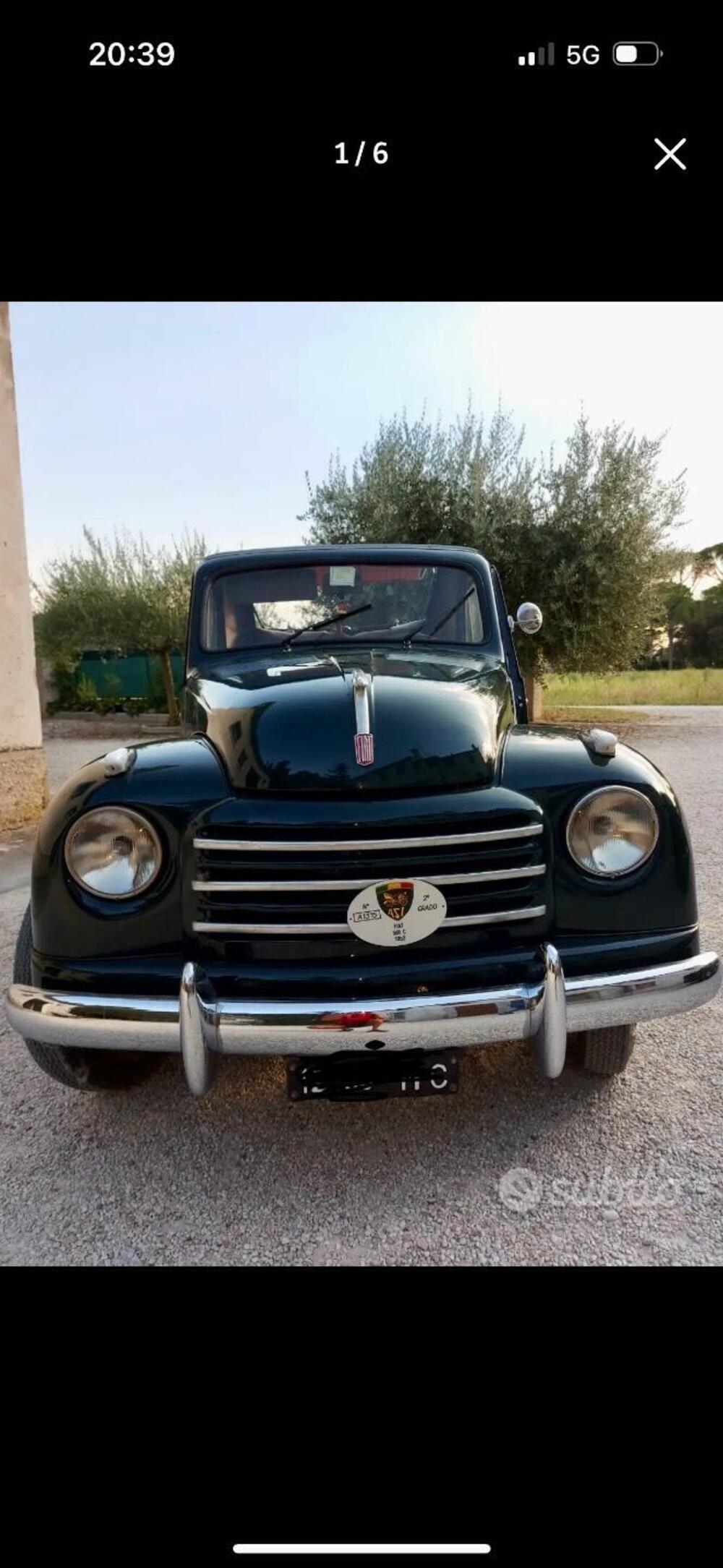 Fiat Topolino tipo c  d'epoca a Macerata (5)