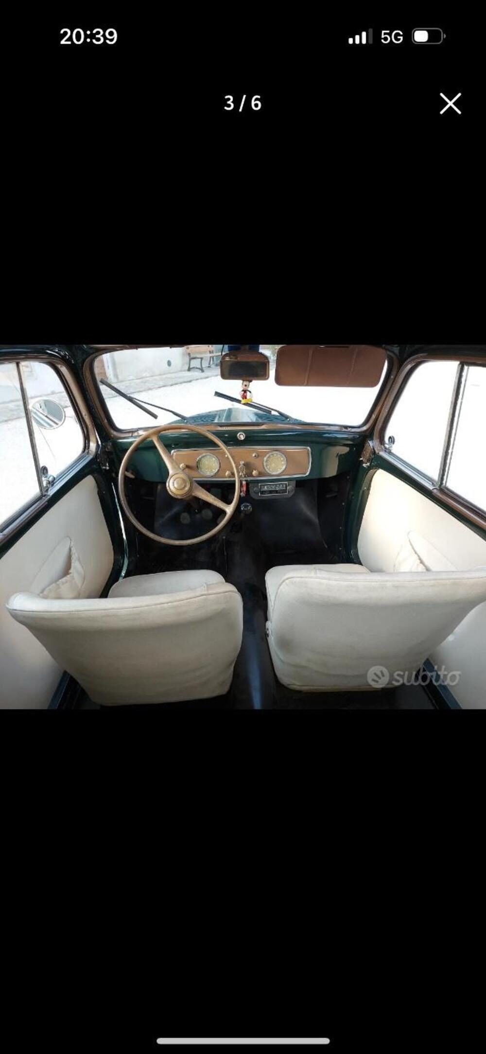 Fiat Topolino tipo c  d'epoca a Macerata (6)