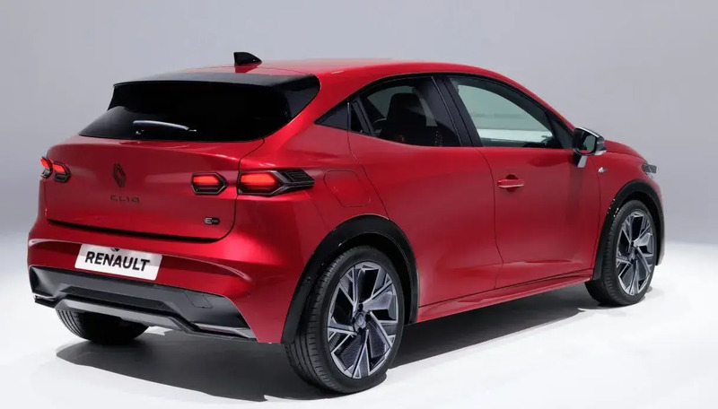 Il design posteriore della nuova Renault Clio