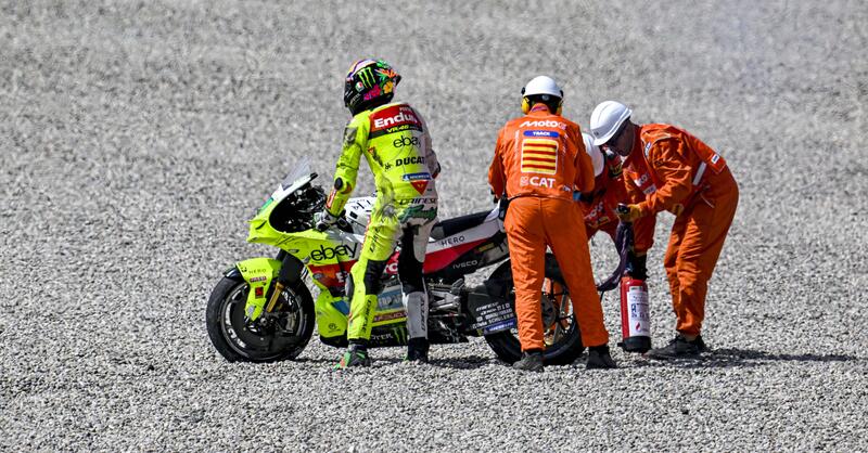 MotoGP 2025. Franco Morbidelli sanzionato dopo la caduta al Gran Premio della Catalogna