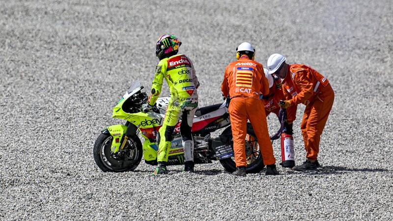 MotoGP 2025. Franco Morbidelli sanzionato dopo la caduta al Gran Premio della Catalogna