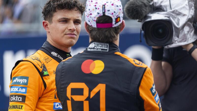 F1, Toto Wolff avverte McLaren: &quot;Ordini di scuderia pericolosi. Hamilton e Rosberg erano due leoni, con Norris e Piastri la situazione &egrave; diversa&quot;