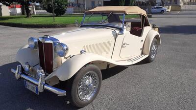Mg TD midget d&#039;epoca del 1953 a Viadana