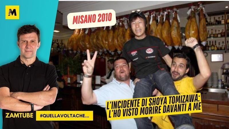 Misano 2010: l&#039;incidente di Shoya Tomizawa [VIDEO]