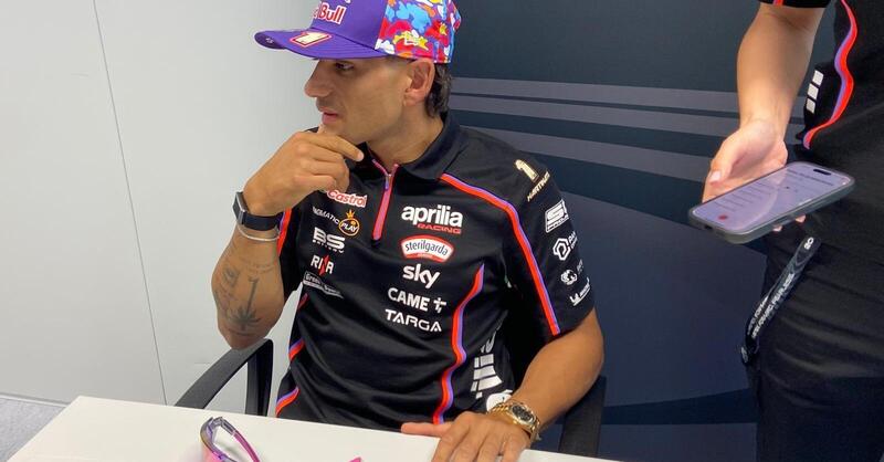 MotoGP 2025. GP di San Marino a Misano. Jorge Martin: &quot;Avere gi&agrave; girato qua con l&#039;Aprilia &egrave; un vantaggio: con l&#039;elettronica siamo gi&agrave; a un buon punto&quot;