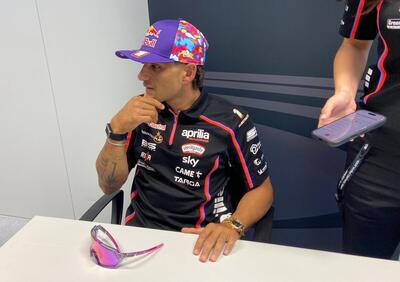 MotoGP 2025. GP di San Marino a Misano. Jorge Martin: Avere già girato qua con l'Aprilia è un vantaggio: con l'elettronica siamo già a un buon punto