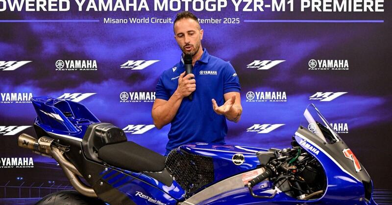 MotoGP 2025. GP di San Marino. Andrea Dovizioso spiega il nuovo V4 Yamaha: &quot;Figata, dal primo giro ho capito che potevo frenare come volevo io, con l&#039;altra moto non riuscivo&quot;