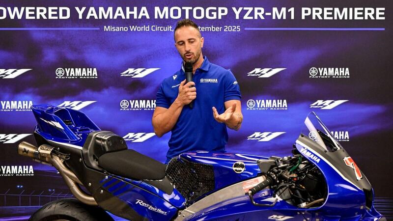 MotoGP 2025. GP di San Marino. Andrea Dovizioso spiega il nuovo V4 Yamaha: &quot;Figata, dal primo giro ho capito che potevo frenare come volevo io, con l&#039;altra moto non riuscivo&quot;