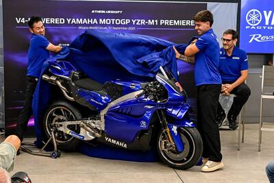MotoGP 2025. GP di San Marino a Misano. Yamaha ha svelato la sua nuova moto col motore V4! [GALLERY e VIDEO]