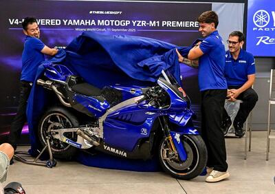 MotoGP 2025. GP di San Marino a Misano. Yamaha ha svelato la sua nuova moto col motore V4! [GALLERY e VIDEO]