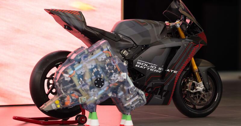 Ducati prosegue la ricerca sull&rsquo;elettrico con batterie allo stato solido