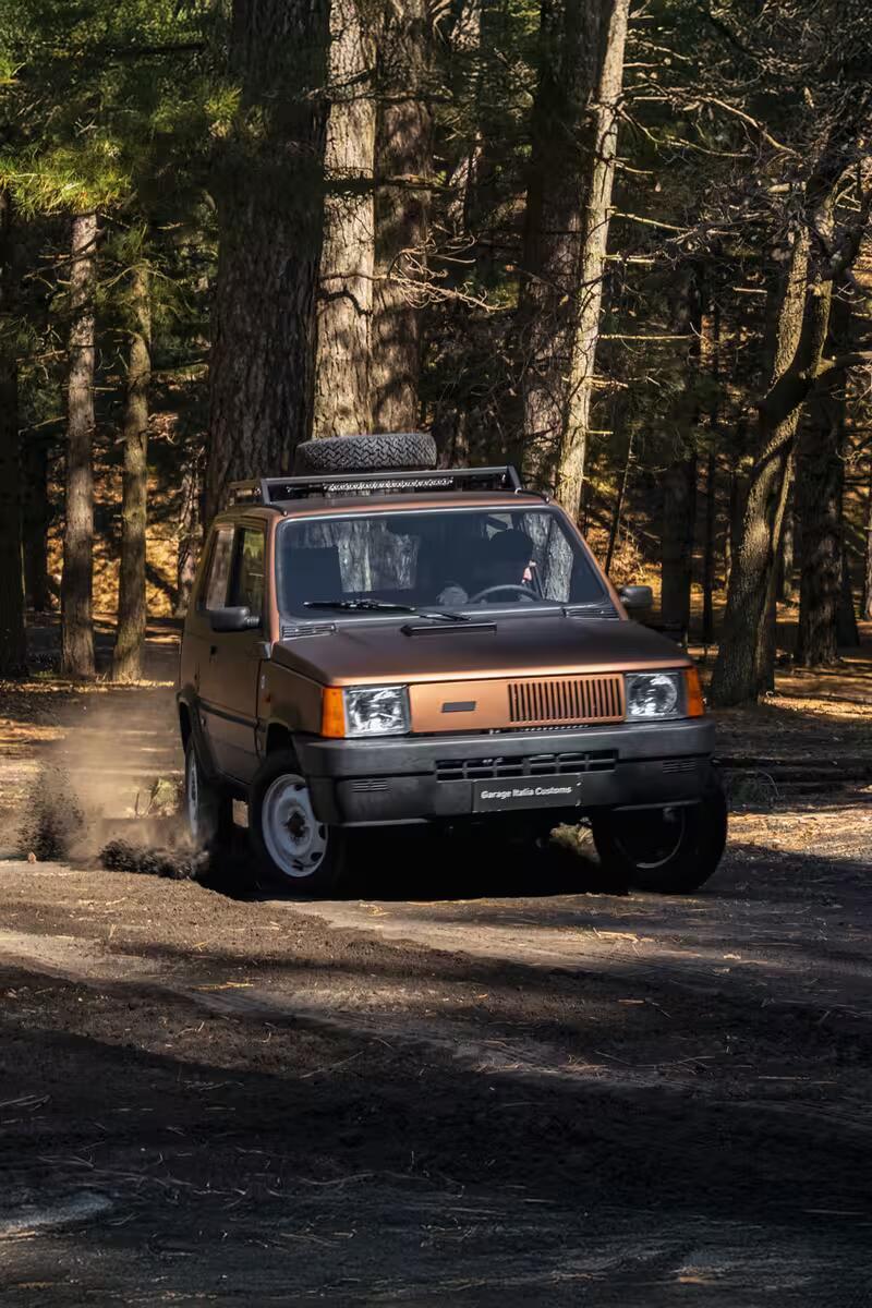 Panda 4x4 in off road