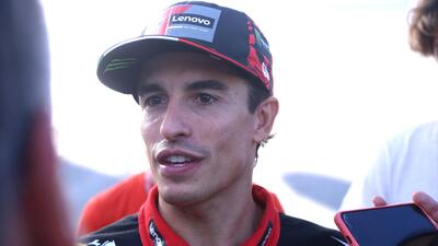 MotoGP 2025. GP di San Marino. Marc Marquez 1&deg; al venerd&igrave;: "Io favorito? Non posso negarlo"