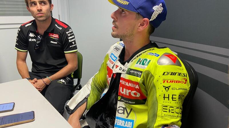 MotoGP 2025. GP di San Marino. Fabio Di Giannantonio: &quot;Domani non mi interessa il risultato. Avere Franco Morbidelli dietro mi ha messo pressione&quot; 