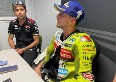MotoGP 2025. GP di San Marino. Fabio Di Giannantonio: Domani non mi interessa il risultato. Avere Franco Morbidelli dietro mi ha messo pressione 
