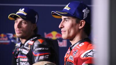 MotoGP 2025. GP di San Marino. Marc Marquez loda Bez: "&Egrave; stato il pi&ugrave; vicino a me con la GP23 e lo &egrave; anche quest'anno. Quando un pilota &egrave; bravo, la moto non conta"