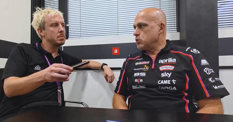 MotoGP 2025. GP di San Marino. Aprilia MotoGP 850, prime prove in pista a fine stagione. Il capo-sviluppo Marco De Luca: &quot;Portiamo avanti pi&ugrave; scenari&quot; [VIDEO] 