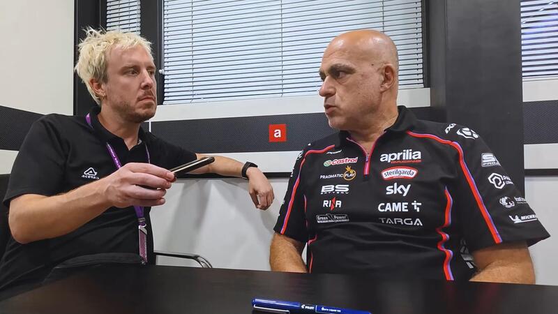 MotoGP 2025. GP di San Marino. Aprilia MotoGP 850, prime prove in pista a fine stagione. Il capo-sviluppo Marco De Luca: &quot;Portiamo avanti pi&ugrave; scenari&quot; [VIDEO] 