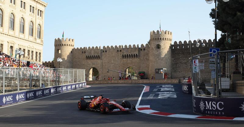 Gran Premio di Baku 2025: programma e orari TV della Formula 1 su Sky e TV8