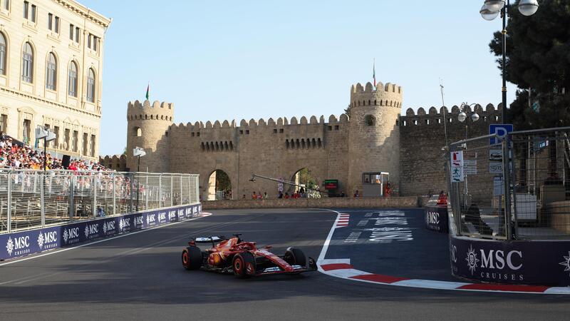 Gran Premio di Baku 2025: programma e orari TV della Formula 1 su Sky e TV8