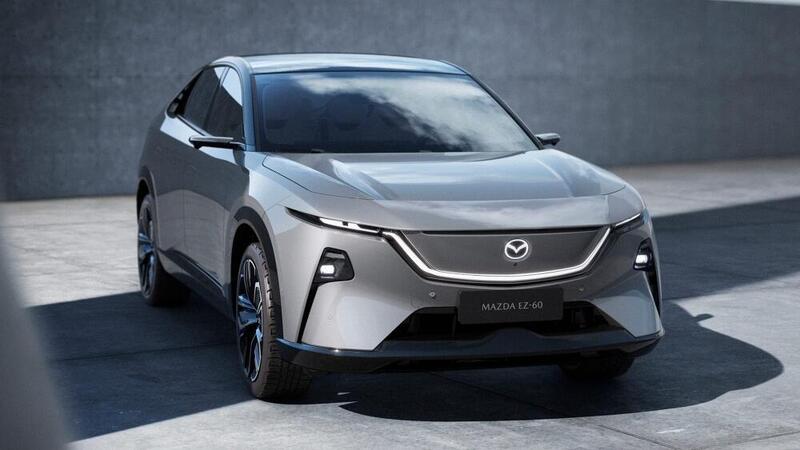 Mazda EZ60, il SUV elettrico in arrivo: noi l&#039;abbiamo &quot;beccato&quot; per strada