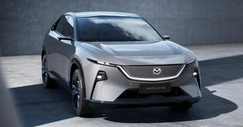 Mazda EZ60, il SUV elettrico in arrivo: noi l&#039;abbiamo &quot;beccato&quot; per strada