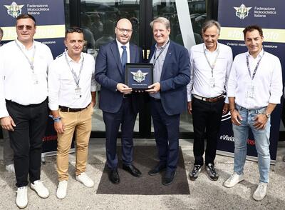 Il Presidente della Camera dei Deputati, Lorenzo Fontana, in visita alla FMI