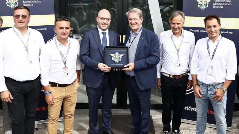 Il Presidente della Camera dei Deputati, Lorenzo Fontana, in visita alla FMI