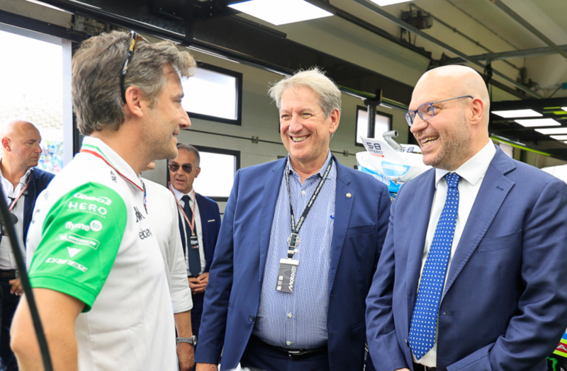 Il Presidente della Camera dei Deputati, Lorenzo Fontana, in visita alla FMI