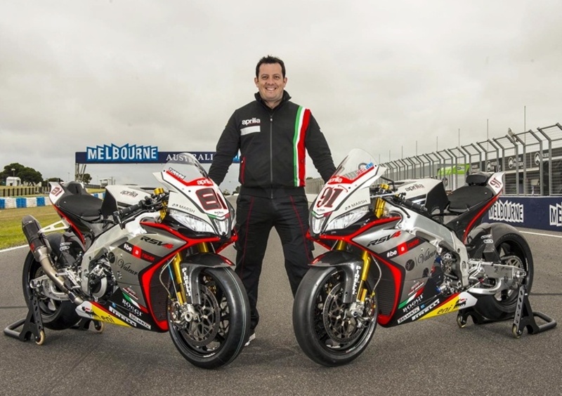 SBK. Andrea Petricca (Aprilia): &quot;L&#039;ambizione di vincere &egrave; la molla che ci ha fatto crescere&quot;