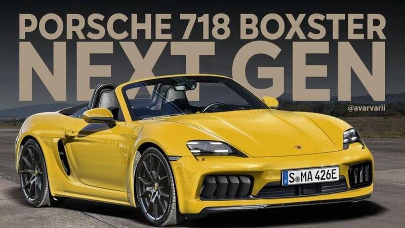 Porsche non torna indietro: Boxster e Cayman saranno solo elettriche