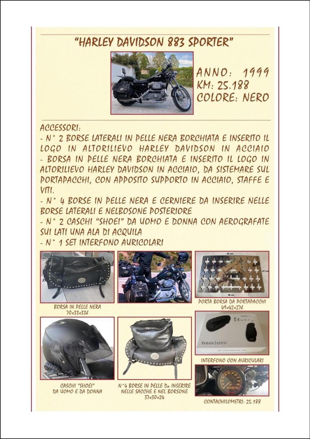 Harley-Davidson 883 Hugger (1994 - 00) - XLH