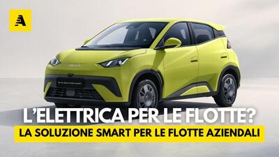 BYD Dolphin Surf: la citycar elettrica che guarda alle flotte aziendali [VIDEO]